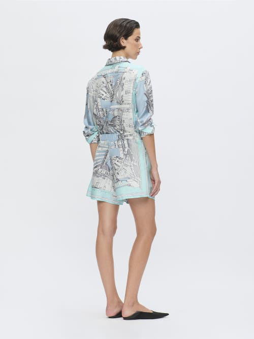 Callas Milano Juvia Rome Print Shorts In Multi