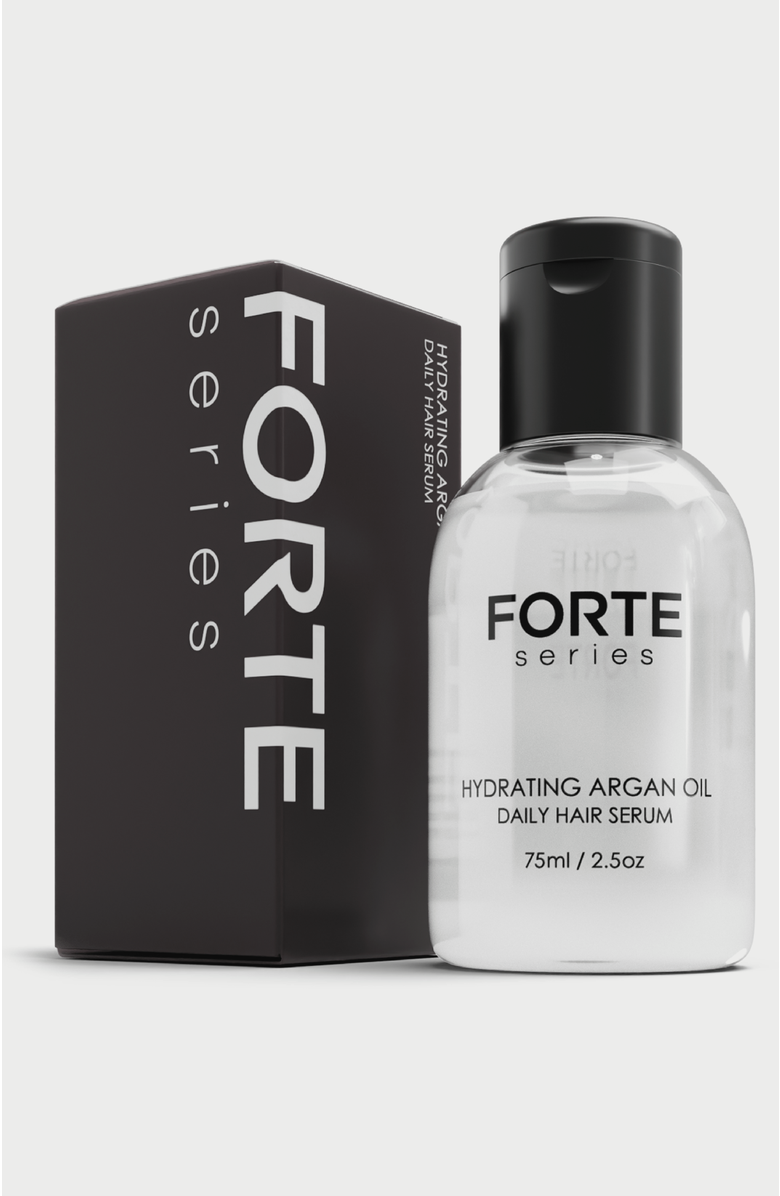 Forte Series Hydrating Argan Oil, Alternate, color, White
