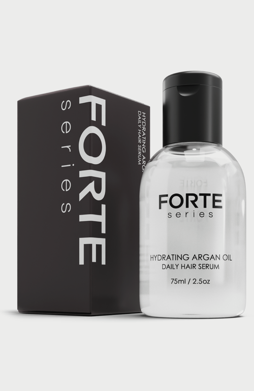 Forte Series Hydrating Argan Oil In White