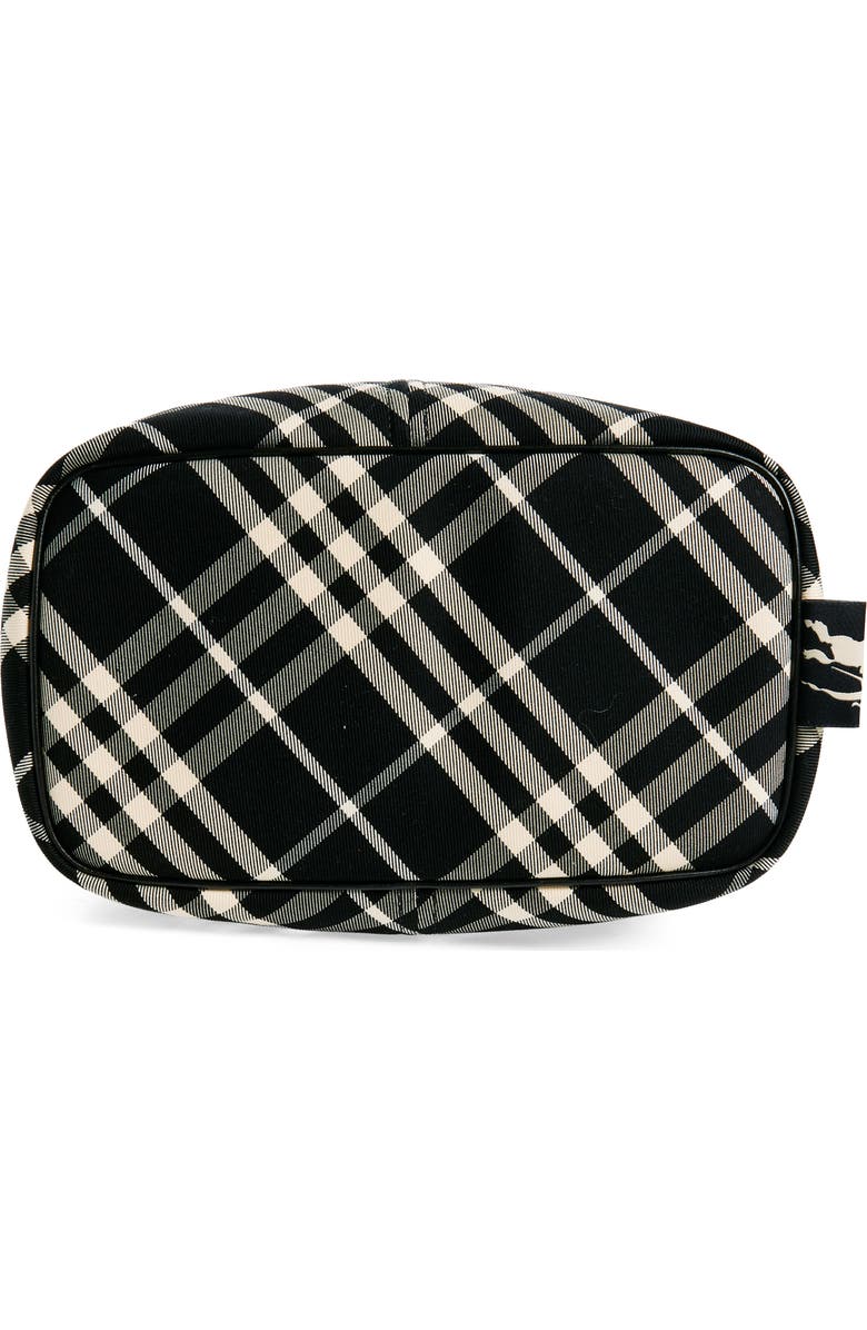 Burberry Medium Twill Drawstring Bucket Handbag, Alternate, color,