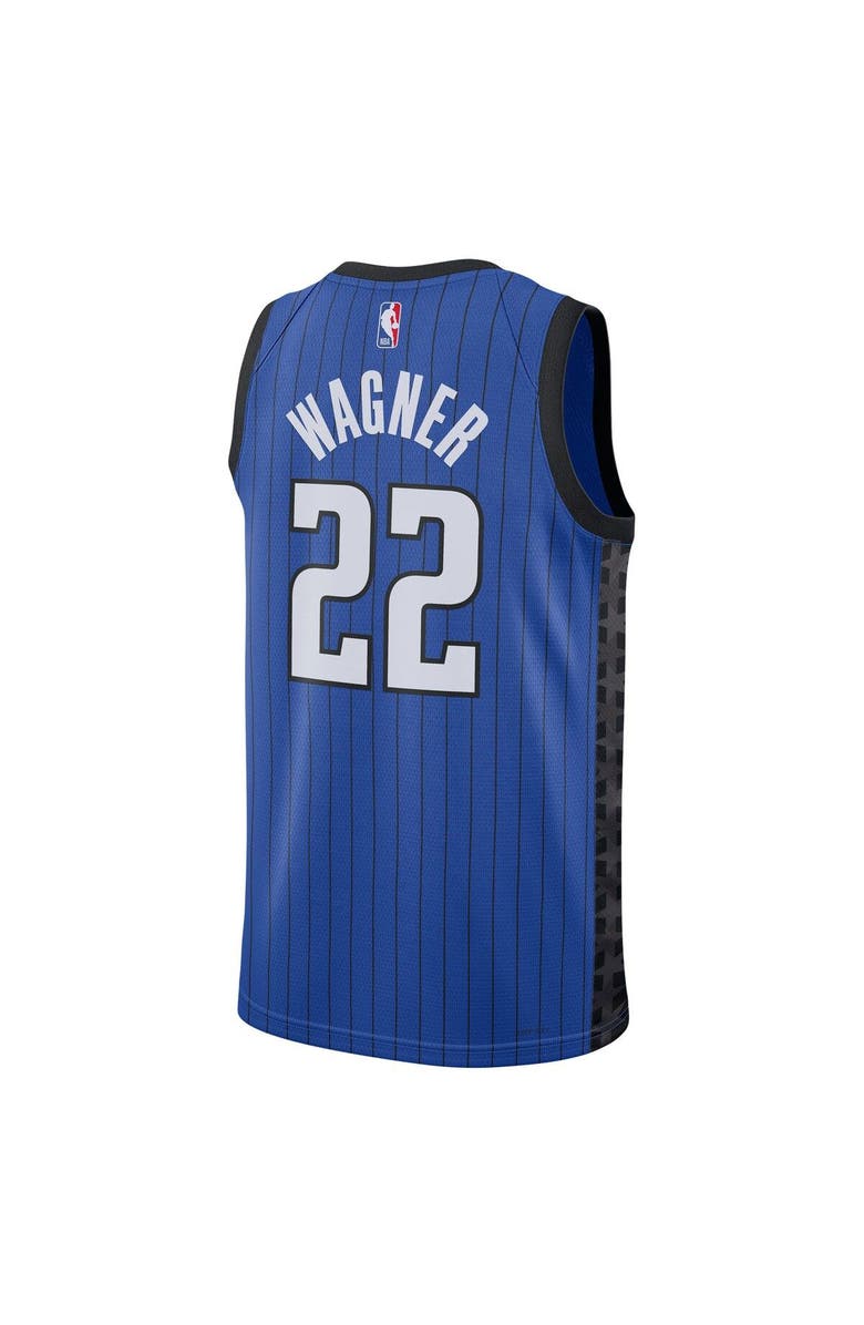 Jordan Brand Unisex Jordan Brand Franz Wagner Blue Orlando Magic Swingman Jersey - Statement Edition, Alternate, color, 