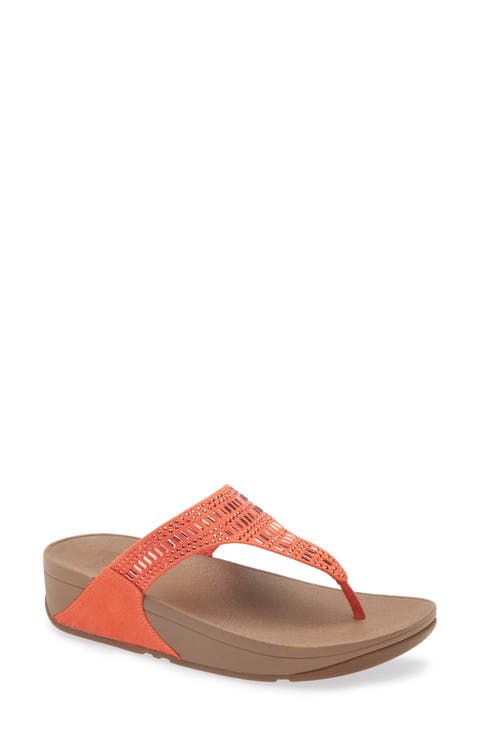Crystal Wedge Flip Flop (Women)