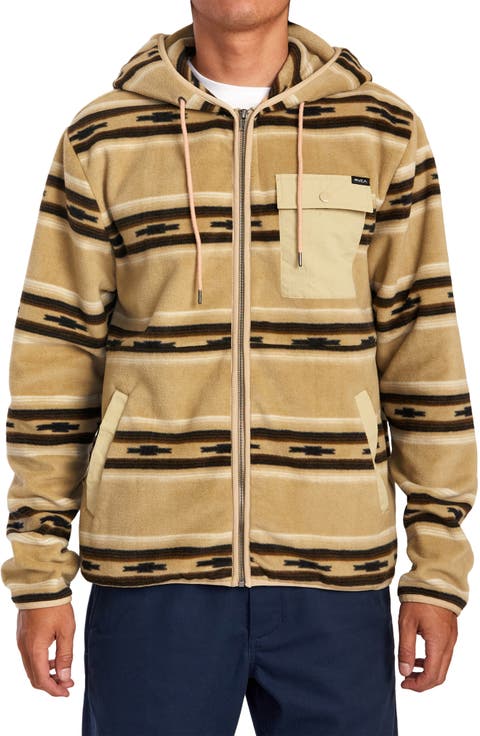 Hawthorne Front-Zip Fleece Hoodie