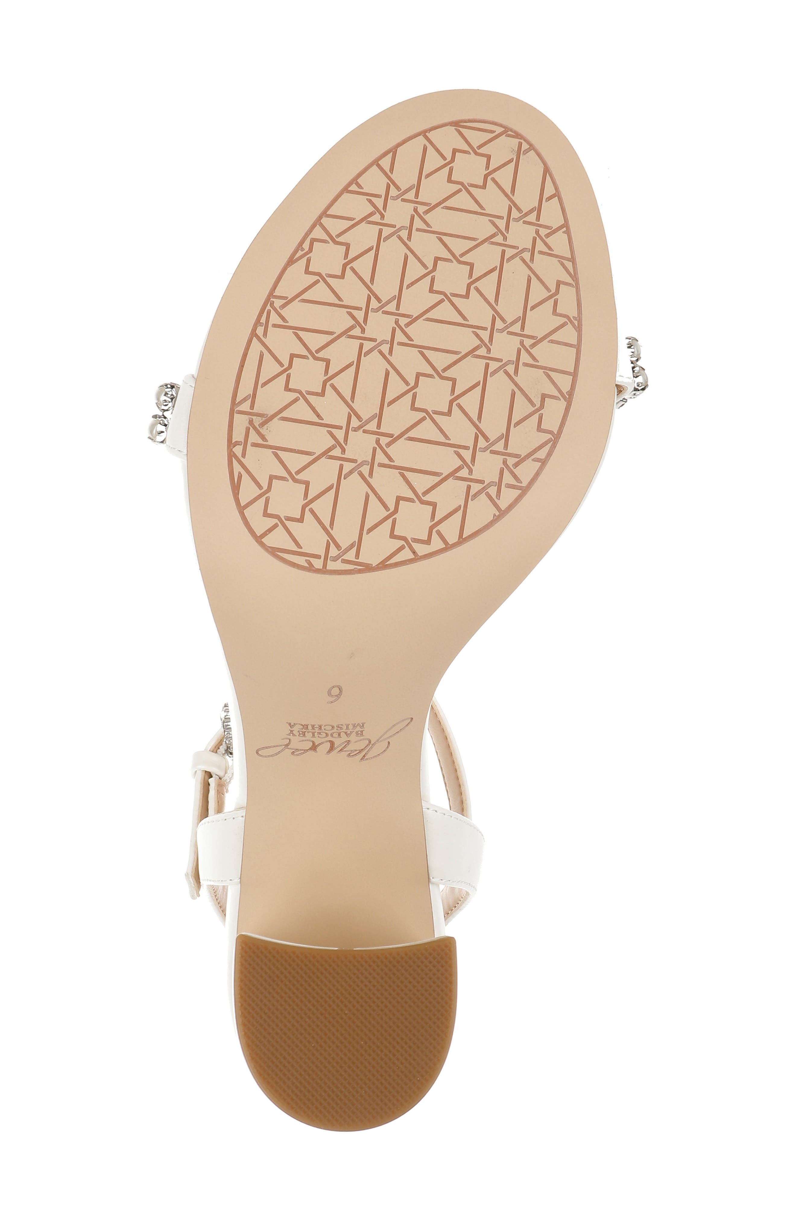 Dee Ankle Strap Sandal, Alternate, color, WHITE MATTE
