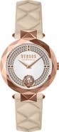 VERSUS Versace Covent Garden Leather Strap Watch, 36mm