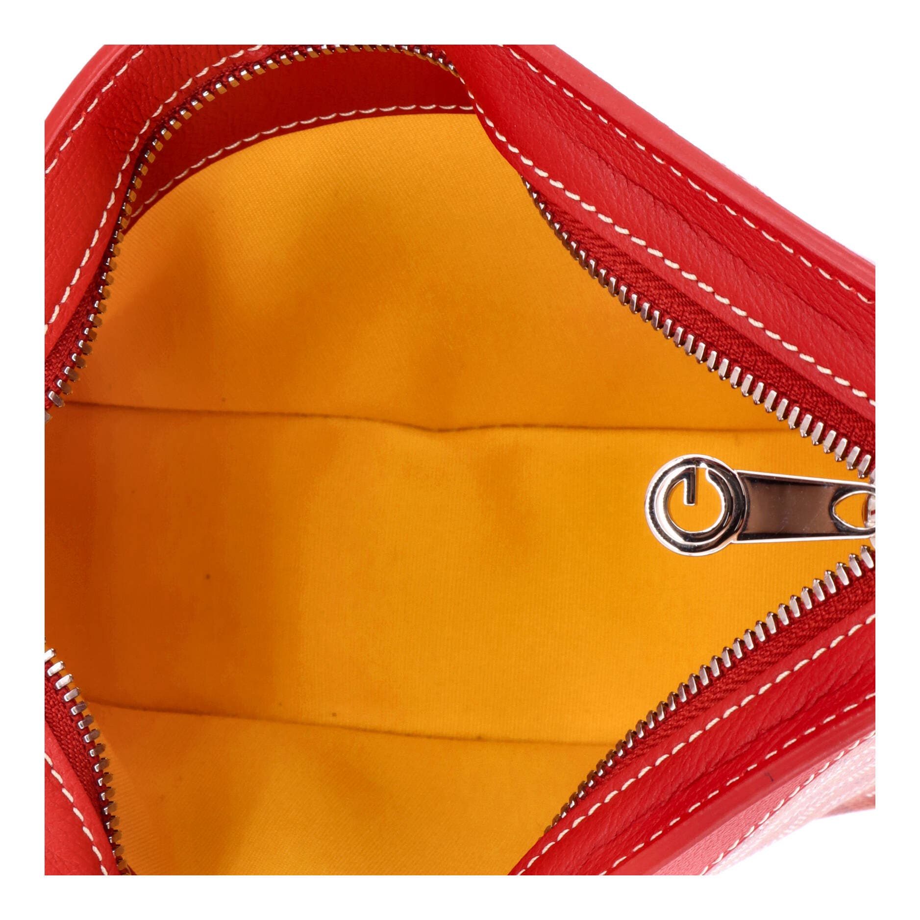 Hirondelle Shoulder Bag Coated Canvas and Leather, Alternate, color, Red