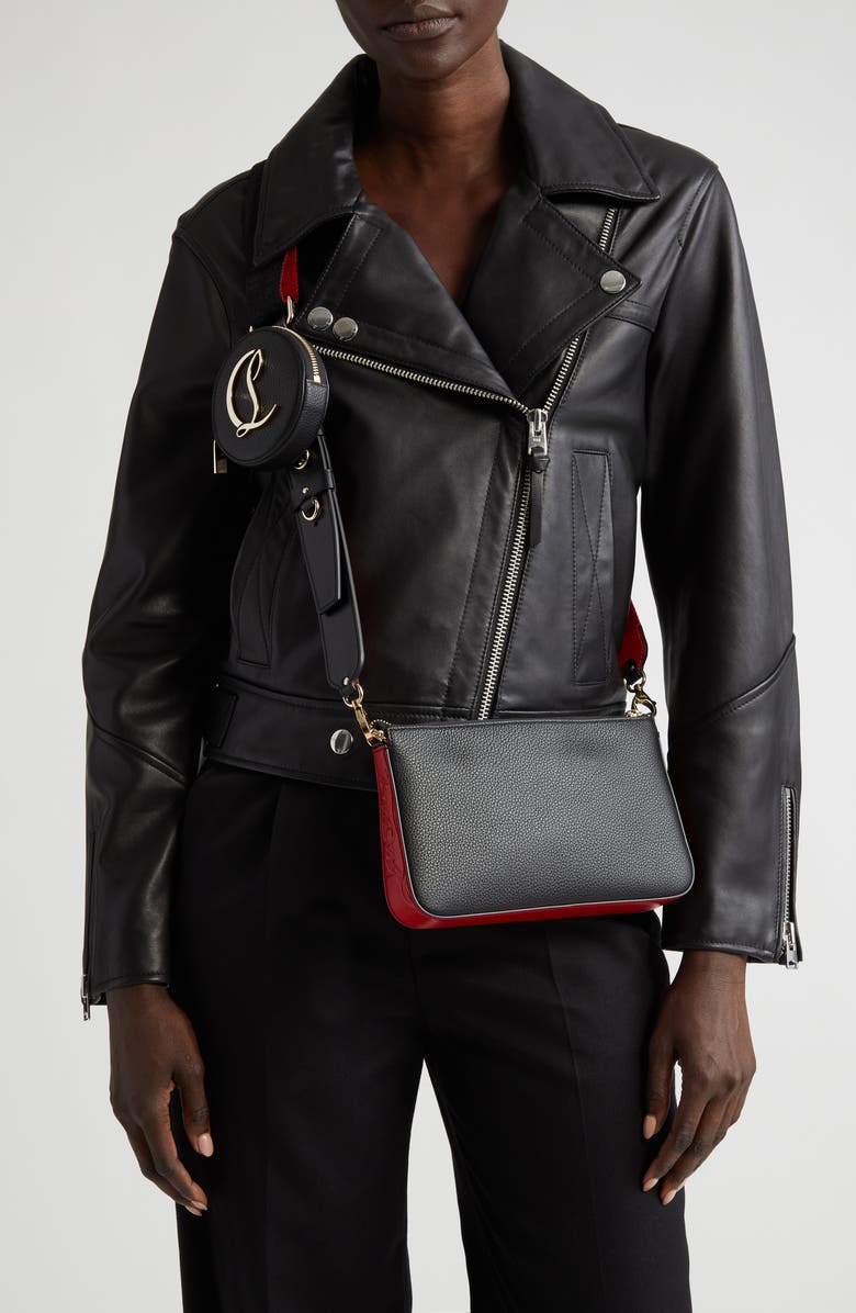 Christian Louboutin Loubila Hybrid Pouch Crossbody, Alternate, color,