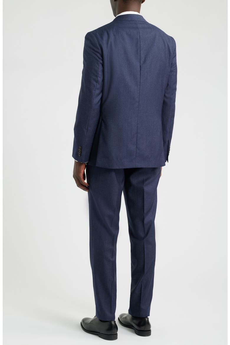 250th Capsule Mason Regular Fit Navy Denim Effect Wool Suit, Alternate, color, DENIM