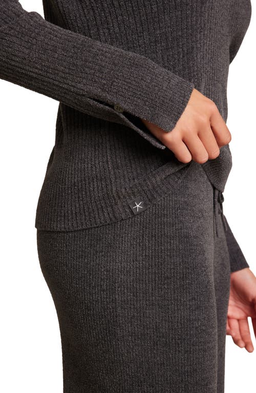 BAREFOOT DREAMS BAREFOOT DREAMS COZYCHIC® RIB CREWNECK LOUNGE TOP