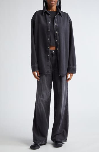 Haikure Candy Pleated Wide Leg Jeans | Nordstrom