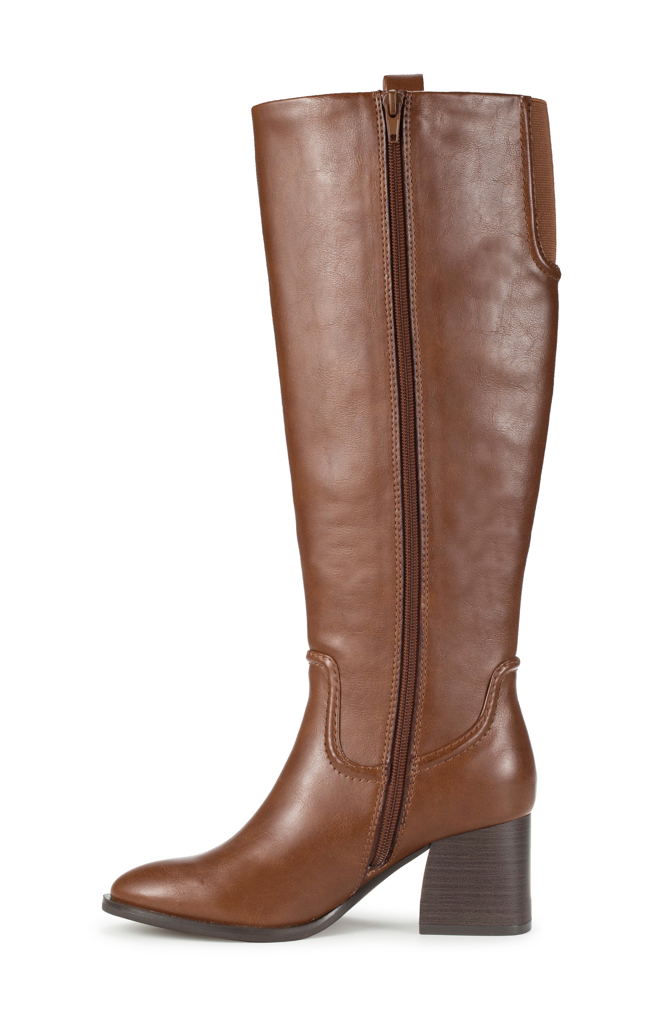 Daicy Tall Boot, Alternate, color, BRUSH BROWN