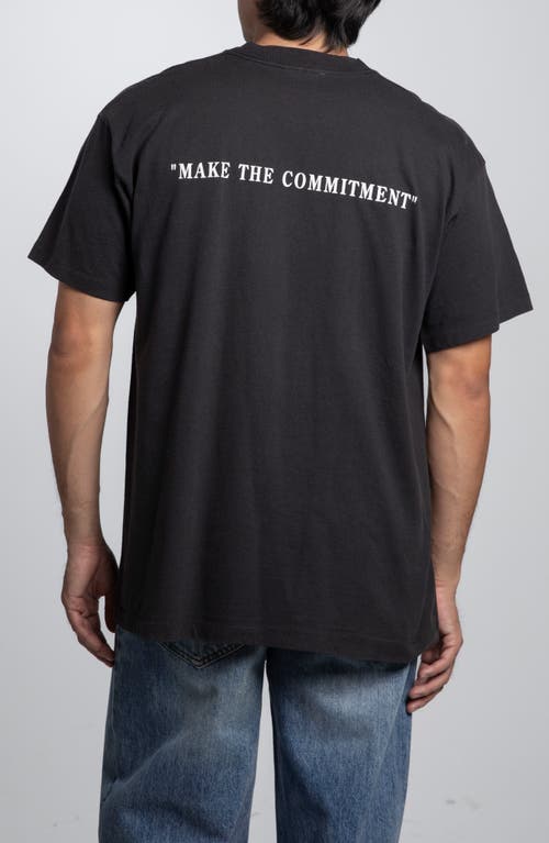 Elwood Vintage 1994 Grayslake Rams Tee In Black