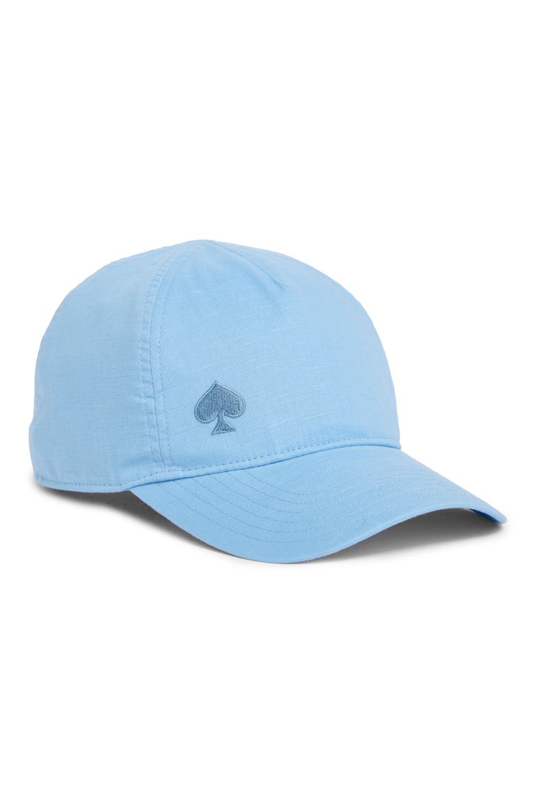 spade cotton & linen blend baseball cap, Main, color, COSMIC ZEN
