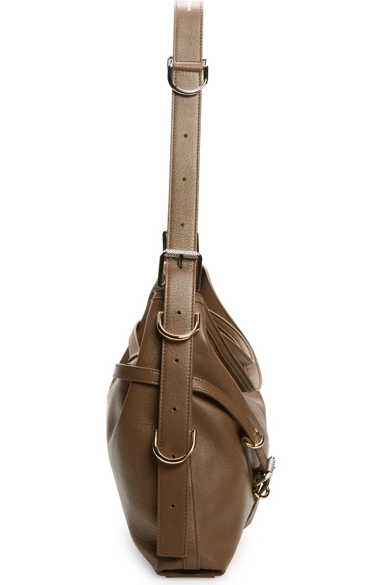 Givenchy Medium Voyou Leather Hobo, Alternate, color,