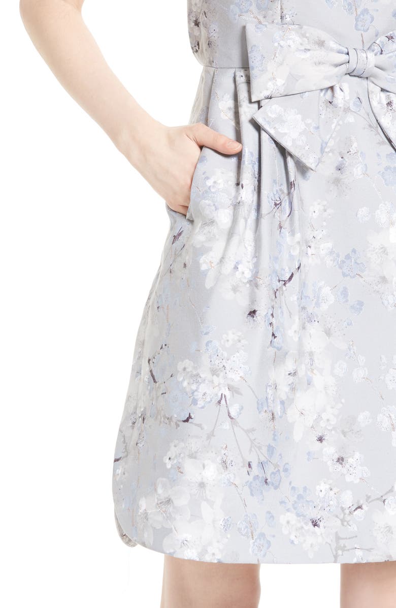 Ted Baker London Quett Fit & Flare Dress, Alternate, color,