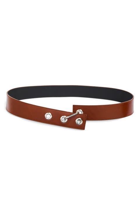 Hoop Carabiner Leather Belt