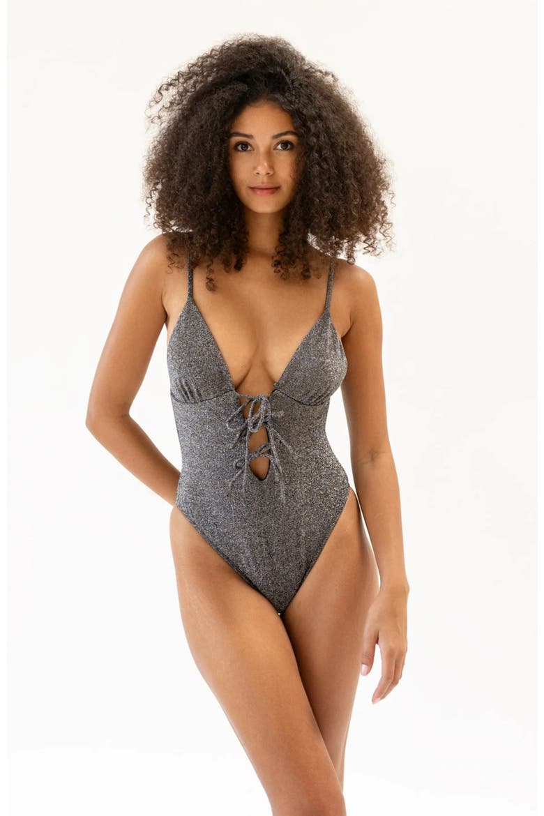 Mercury One Piece, Alternate, color, Sparkle Black