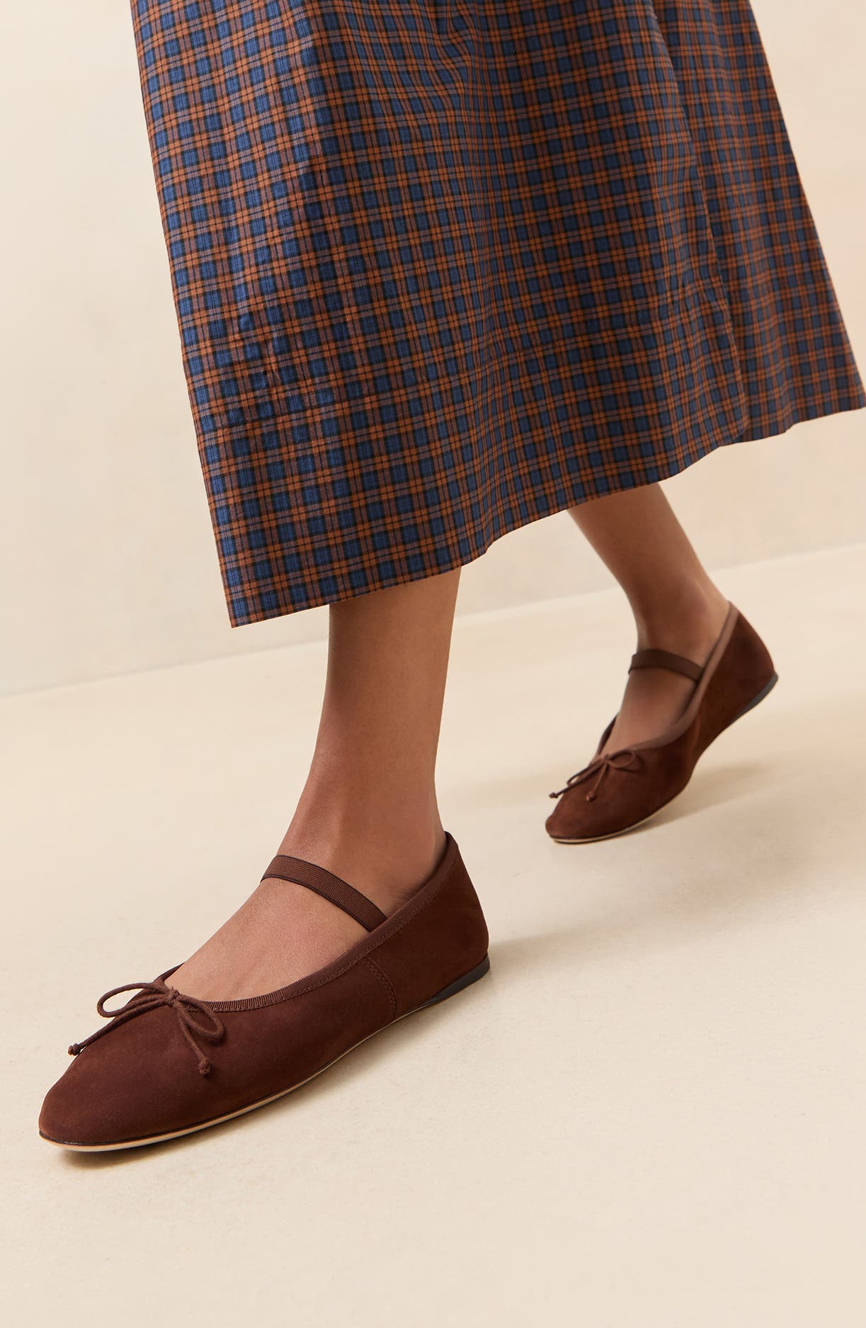 Loeffler Randall Leonie Mary Jane Flat, Alternate, color, Espresso