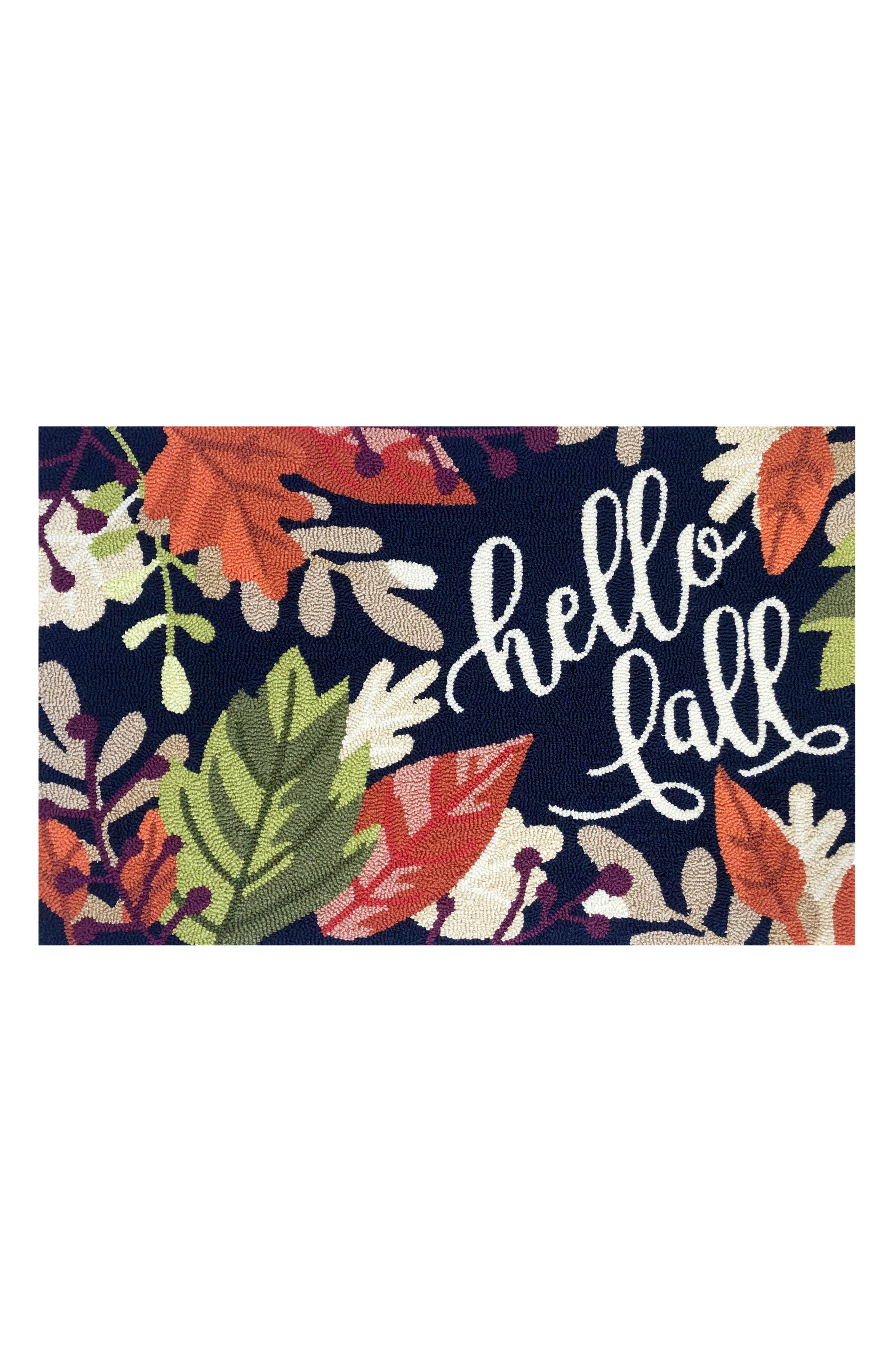 Hello Leaves Doormat