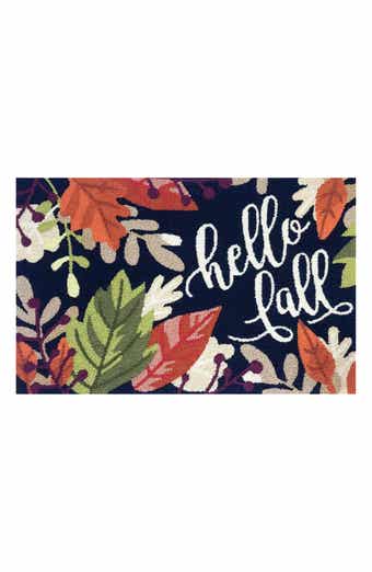 Hello Leaves Doormat
