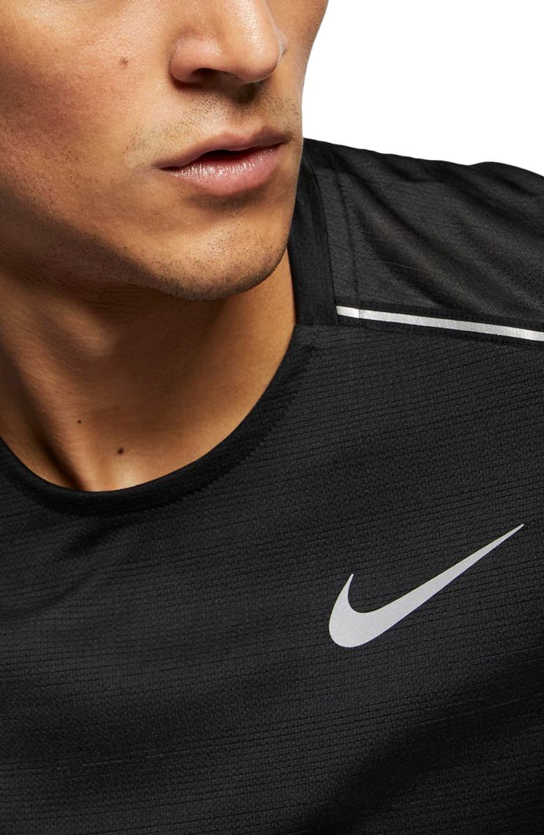Nike Miler Dri-FIT Running T-Shirt, Alternate, color,