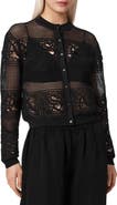 AllSaints Kyra Mesh Cardigan