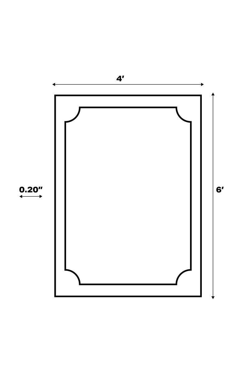 JONATHAN Y Maribel Traditional Classic All-Over Scroll Indoor/Outdoor Area Rug, Alternate, color, Salmon/Cream