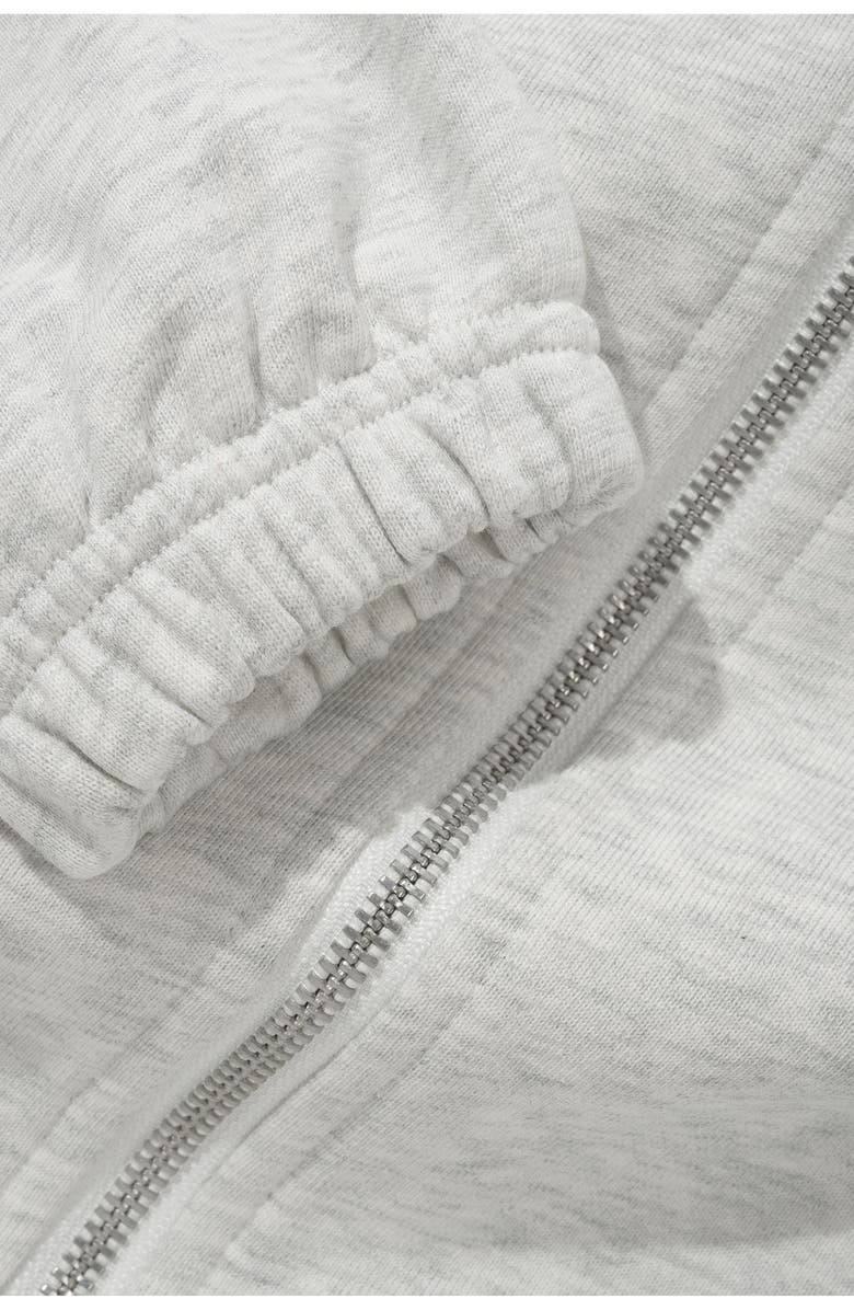 Butter Goods Crown Appliqué French Terry Jacket, Alternate, color, Ash