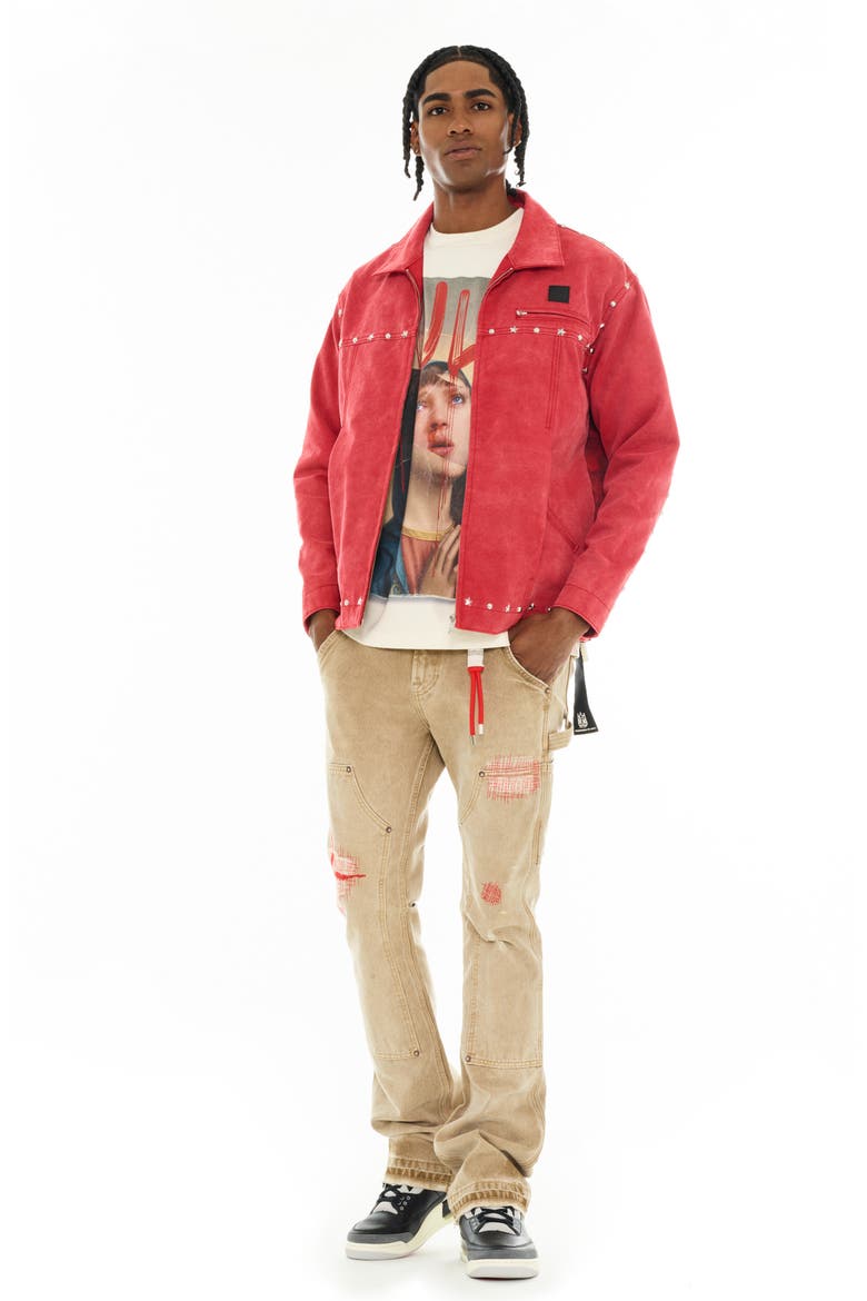 Lenny 603 Carpenter Bootcut Jeans, Alternate, color, KHAKI CANVAS