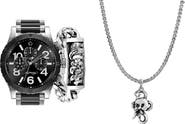 Ed Hardy 3-Piece Jewelry & Watch Set