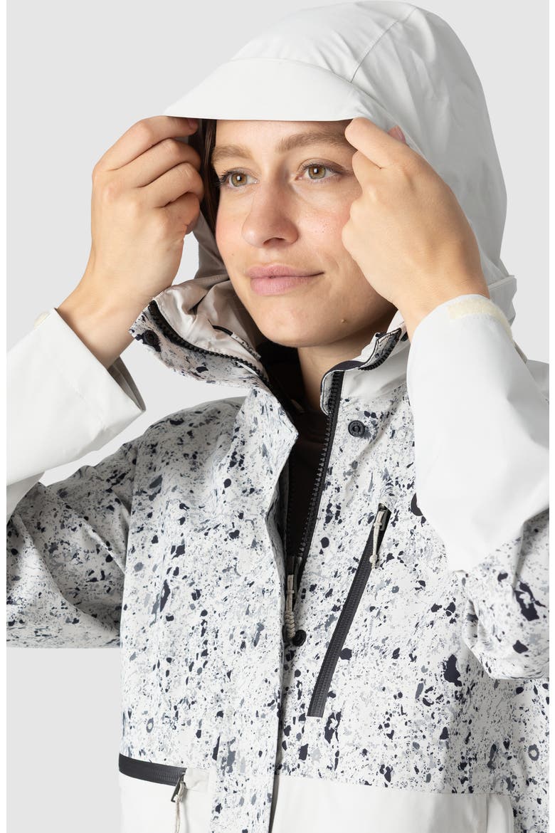 Stratoburst Stretch SE Jacket, Alternate, color, OYSTER CREEKSIDE PRINT/ OYSTER