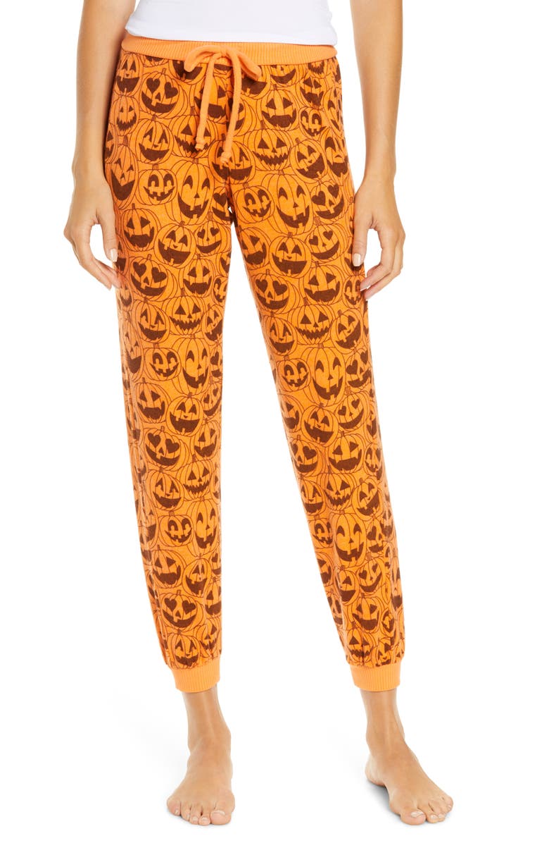 Chaser Jack-o-Lantern Cozy Joggers, Main, color,