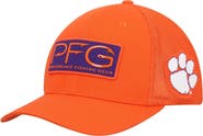 Columbia Men's Columbia Orange Clemson Tigers PFG Hooks Flex Hat