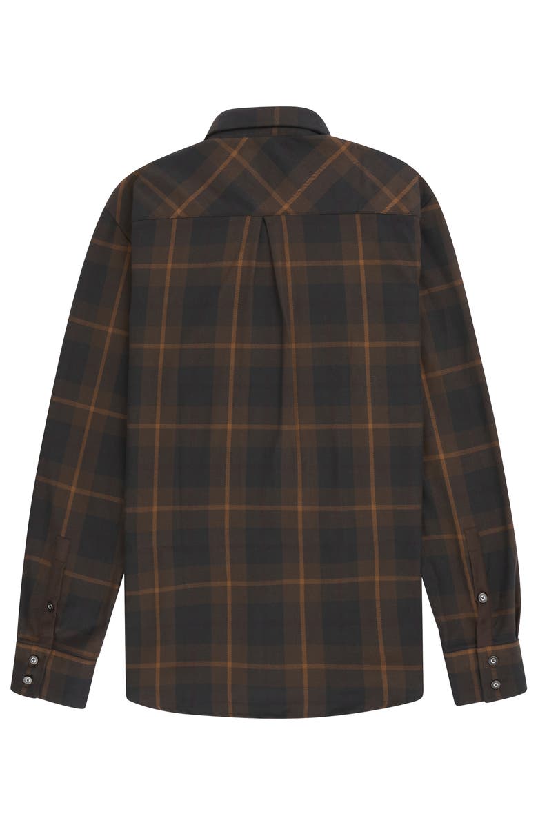 Amundsen Sports Skauen Field Shirt, Alternate, color, Hunter Brown Checks
