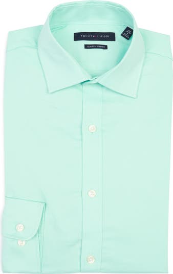 Tommy Hilfiger Solid Slim Fit Dress Shirt | Nordstromrack