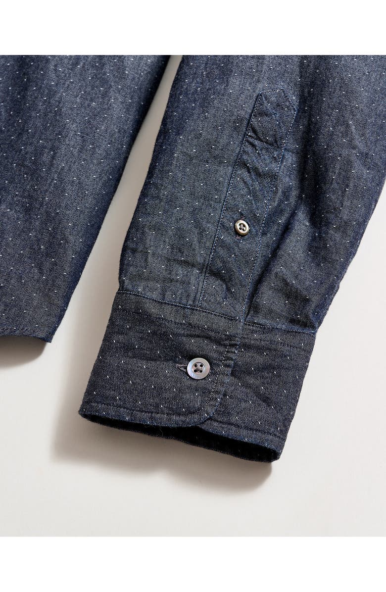 Billy Reid Coupe Wilson Micordot Button-Up Shirt, Alternate, color, 