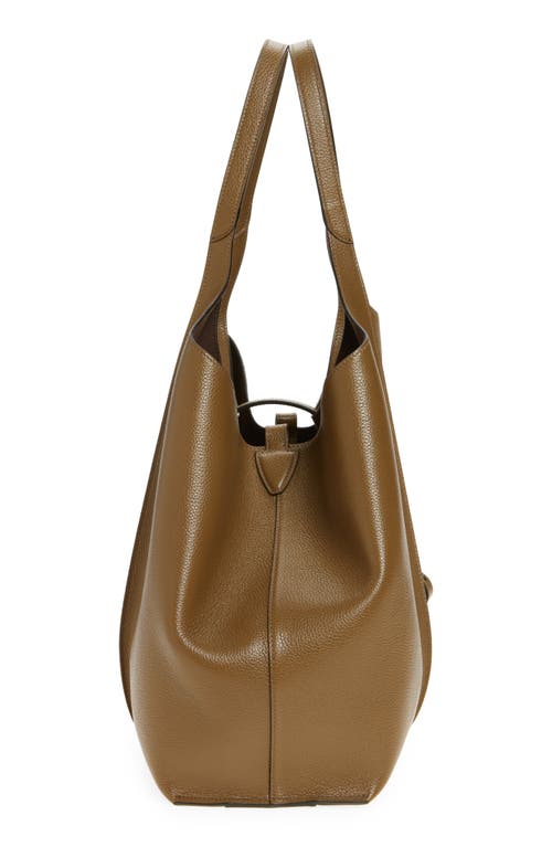 Tod's Tsb Shopping Pend. T Piccola Shoulder Bags Green In Brown