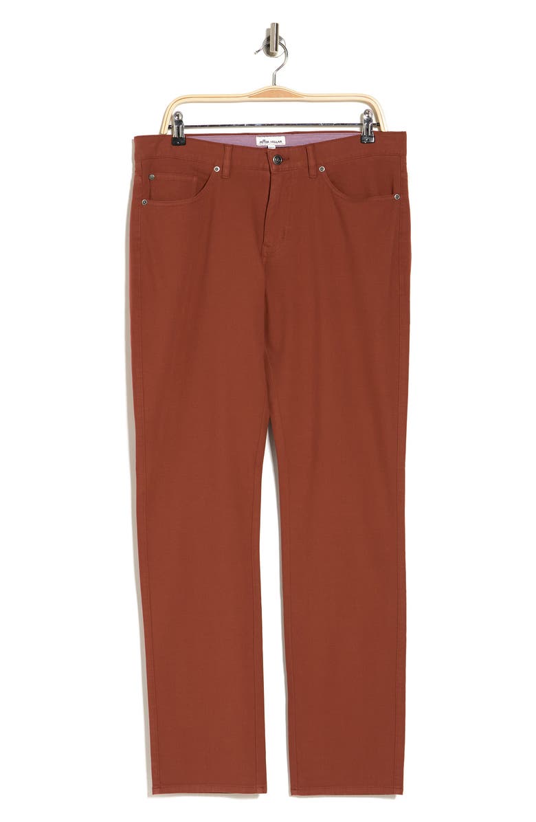 Peter Millar 4-Way Stretch Canvas 5-Pocket Pants, Main, color,