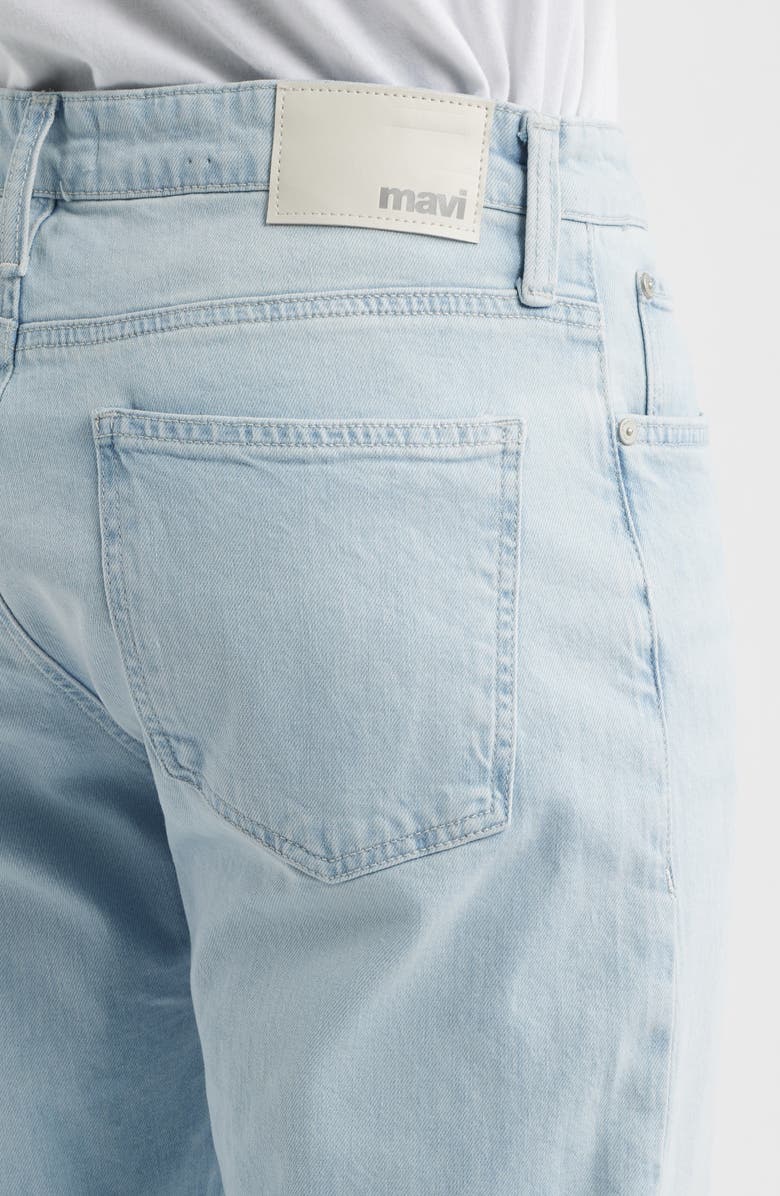 Mavi Jeans Zach Straight Leg Jeans, Alternate, color, Bleached Ocean Blue