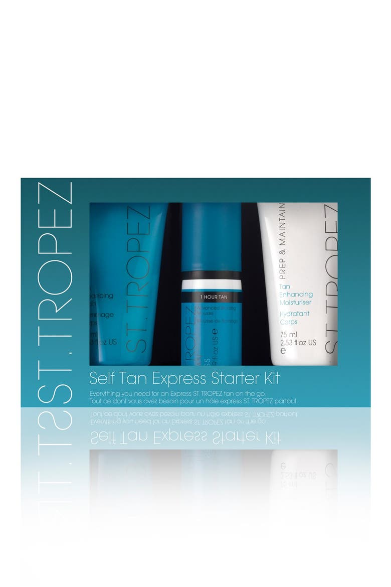 Self Tan Express Starter Kit, Alternate, color, NO COLOR