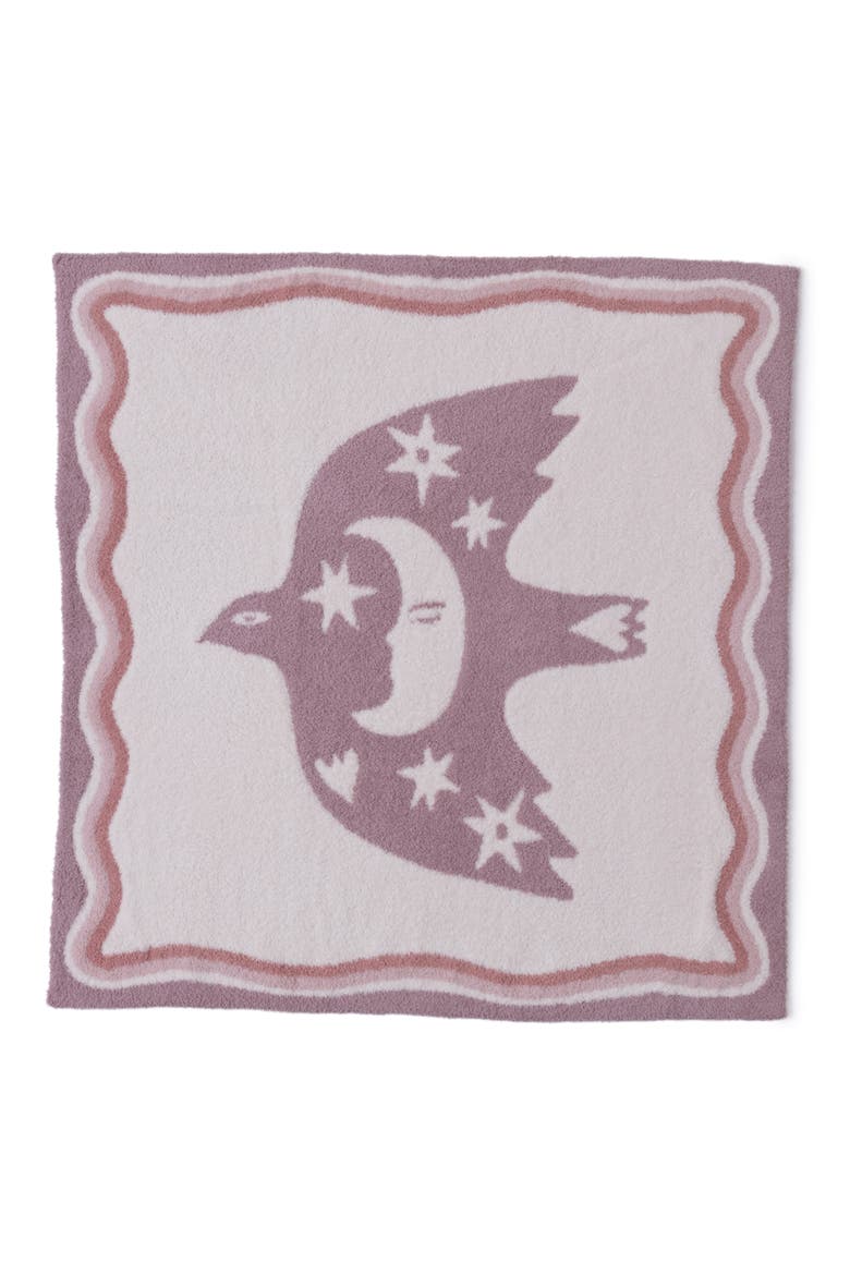 CozyChic® Desert Bird Receiving Blanket, Main, color, TEABERRY MULTI