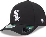 New Era Men's New Era Black Chicago White Sox Player Replica 9FORTY Adjustable Hat