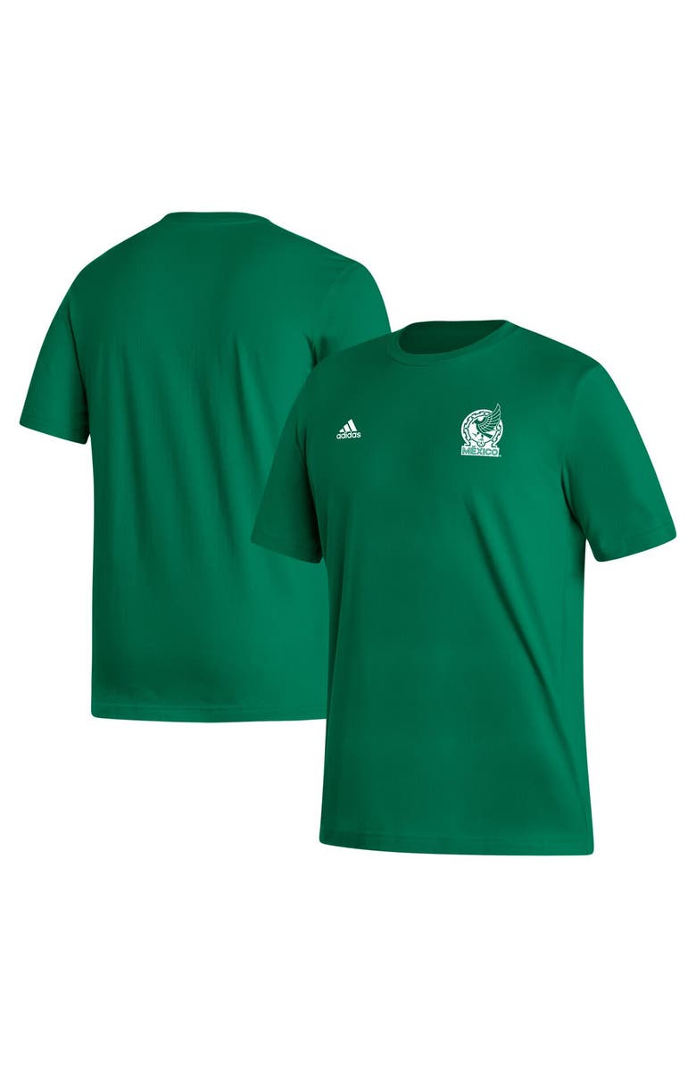 adidas Men's adidas Kelly Green Mexico National Team Crest T-Shirt, Main, color,