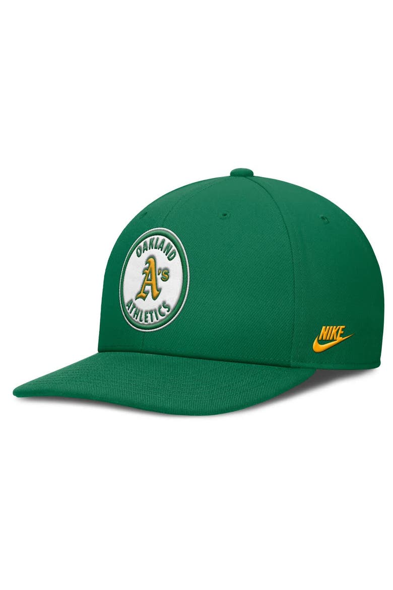 Men's Nike Green Athletics Pro Performance Snapback Hat, Alternate, color, Green