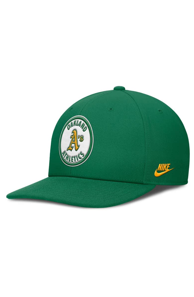 Nike Men's Nike Green Athletics Pro Performance Snapback Hat, Alternate, color, Green