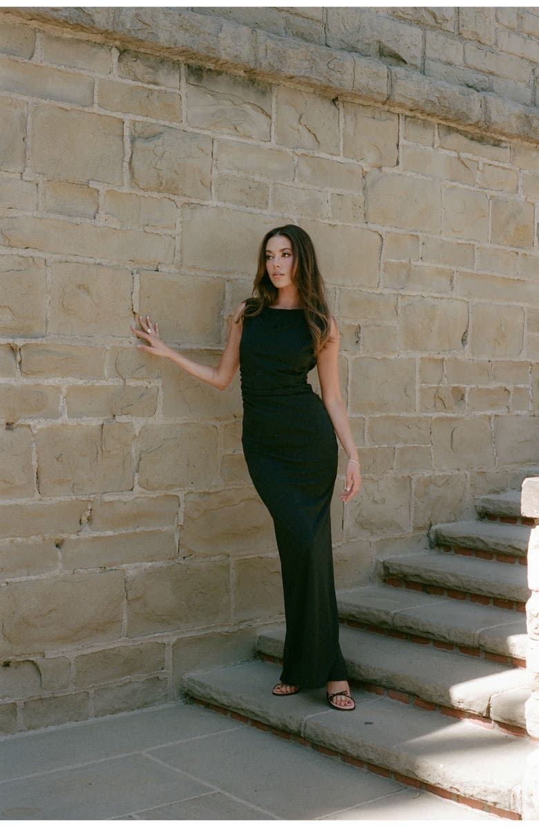 WAYF x Jourdan Sloane Diana Open Back Gown, Alternate, color, 