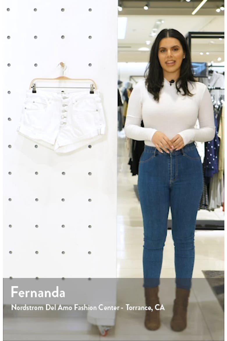 Romeo Rolled Cutoff Denim Shorts video