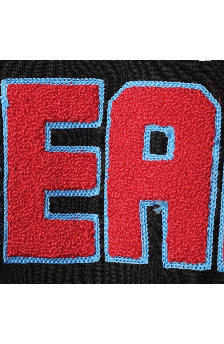 KUR8TED Black Atlanta Dream Pullover Hoodie, Alternate, color, 