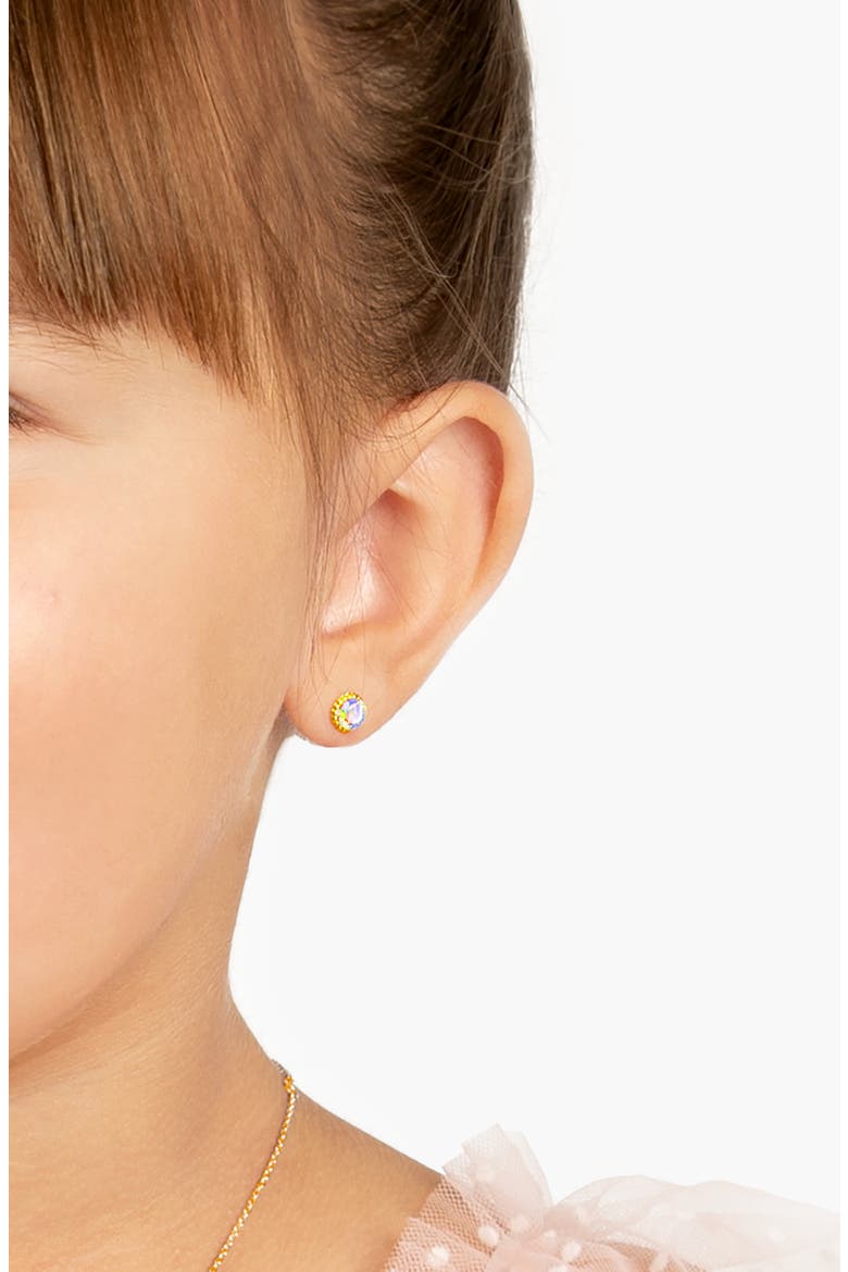14K Gold Enchanted Light Studs Screw Back Earrings, Alternate, color, 14K Yellow Gold