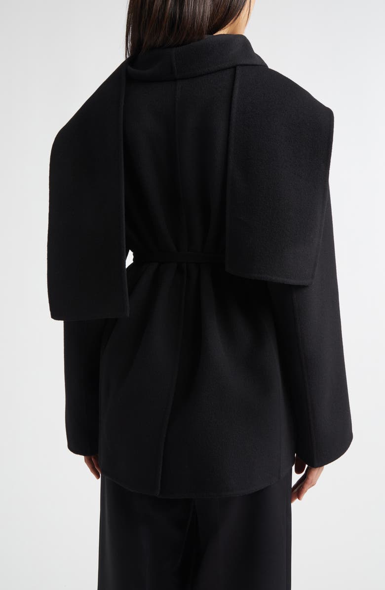 EENK Oversize Shawl Collar Wool & Cashmere Coat, Alternate, color, 